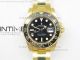 GMT-Master II 116718 LN BP Best YG Wrapped Gold Bezel Black Dial on YG Wrapped Bracelet