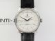 Cellini 50505 SS V4 MK 1:1 Best Edition White Dial on Black Leather Strap A3132