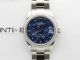 DateJust 31mm 72610 Crystals Bezel SS APSF Best Edition Blue Flowers Crystals Dial on Oyster Bracelet A2824