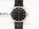 Cellini 50509 MK Best Edition RG Black Dial on Brown Leather Strap A3132